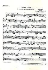 Carl Philipp Emanuel Bach Notenblätter Konzert A-Dur