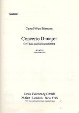 Georg Philipp Telemann Notenblätter Concerto D major