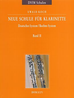 Ewald Koch Notenblätter Neue Schule für Klarinette Band 2