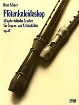 Hans Börner Notenblätter Flötenkaleidoskop op.34 - 50 aphoristische Studien