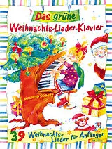  Notenblätter Das grüne Weihnachtslieder-Klavier