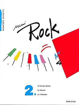 Manfred Schmitz Notenblätter Mini Rock Band 2 19 leichte Stücke