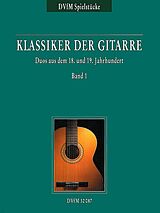  Notenblätter Klassiker der Gitarre Band 1