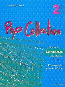 Manfred Schmitz Notenblätter Pop Collection Band 2 62 Votragstücke