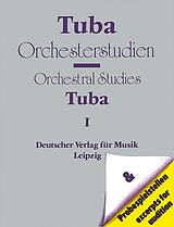  Notenblätter Orchesterstudien für Tuba Band 1