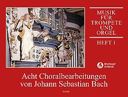 Johann Sebastian Bach Notenblätter 8 Choralbearbeitungen