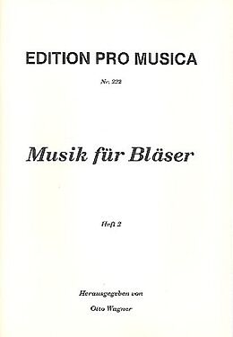  Notenblätter Musik für Bläser Band 2