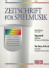 Cesar Bresgen Notenblätter Tagesmusik