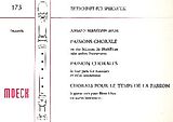 Johann Sebastian Bach Notenblätter Passions-Choräle zu vier Stimmen
