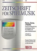 Cesar Bresgen Notenblätter Dorma, dorma o Bambin - Europäische Weihnachtslieder