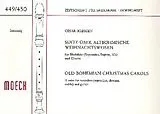 Cesar Bresgen Notenblätter Suite über Altböhmische Weihnachtsweisen