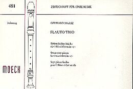 Gerhard Maasz Notenblätter Flauto Trio