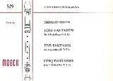 Eberhard Werdin Notenblätter 5 Fantasien