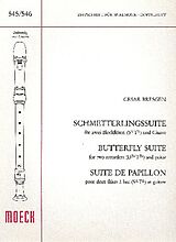 Cesar Bresgen Notenblätter Schmetterlingssuite (1983)
