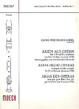 Georg Friedrich Händel Notenblätter Arien aus Opern