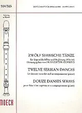 Franzpeter Goebels Notenblätter 12 serbische Tänze