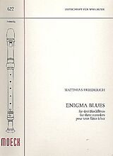 Matthias Friedrich Notenblätter Enigma Blues op.3