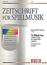 Hans Joachim Teschner Notenblätter Tin Whistle Tune und andere Stücke