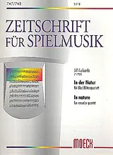 Jiri Laburda Notenblätter In der Natur für