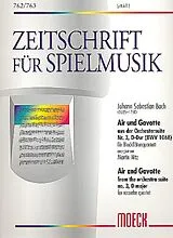 Johann Sebastian Bach Notenblätter Air und Gavotte aus BWV1068