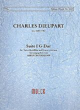 Charles Francois Dieupart Notenblätter Suite G-Dur Nr.1 für