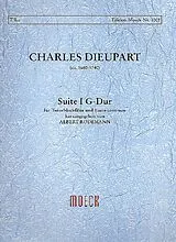 Charles Francois Dieupart Notenblätter Suite G-Dur Nr.1