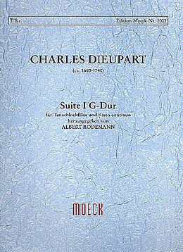 Charles Francois Dieupart Notenblätter Suite G-Dur Nr.1