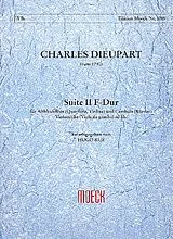 Charles Francois Dieupart Notenblätter Suite F-Dur Nr.2 für