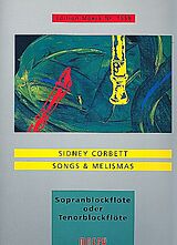 Sidney Corbett Notenblätter Songs and melismas für