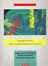 Bodo Reinke Notenblätter Mr.-David-Friederich-Rag