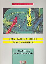 Hans Joachim Teschner Notenblätter Tango Valentino für