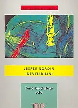 Jesper Nordin Notenblätter Inevitabilini