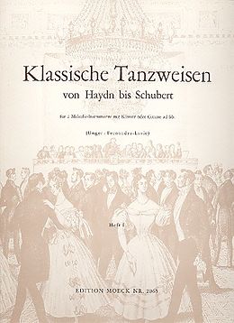  Notenblätter Klassische Tanzweisen von Haydn bis