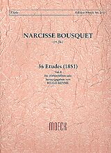 Narcisse Bousquet Notenblätter 36 Etüden (1851) Band 1 (Nr.1-12)