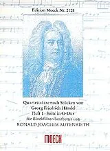 Georg Friedrich Händel Notenblätter Suite G-Dur