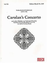 Turlough O'Carolan Notenblätter Carolans Concerto und andere Melodien