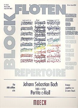 Johann Sebastian Bach Notenblätter Partita c-Moll