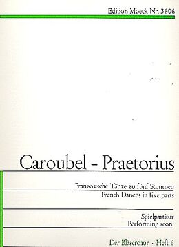 Pierre, Francisque Caroubel Notenblätter Französische Tänze