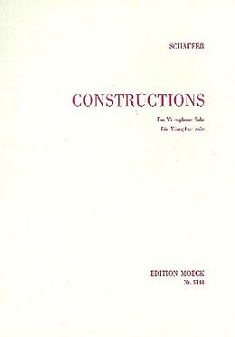 Boguslaw Schaeffer Notenblätter Constructions