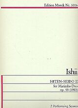 Maki Ishii Notenblätter Hiten-Seido 2 op.55 for