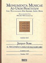 Jacques Buus Notenblätter Recercari vol.2