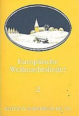  Notenblätter Europäische Weihnachtslieder Band 2