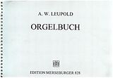 Anton Wilhelm Leupold Notenblätter Orgelbuch