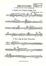 Friedrich Metzler Notenblätter 3 Hymnen für Orgel, Glocken