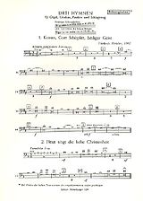 Friedrich Metzler Notenblätter 3 Hymnen für Orgel, Glocken