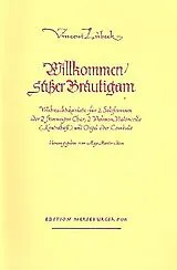 Vincent Lübeck Notenblätter Willkommen süsser Bräutigam