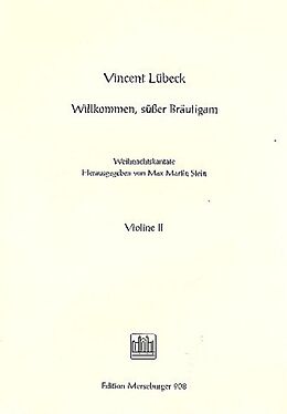 Vincent Lübeck Notenblätter Willkommen süsser Bräutigam