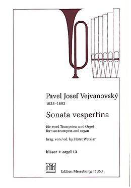 Pavel Josef Vejvanovsky Notenblätter Sonata vespertina B-Dur