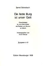 Bernd Geiersbach Notenblätter Ein feste Burg ist unser Gott