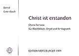 Bernd Geiersbach Notenblätter Choralfantasie über Christ ist erstanden
